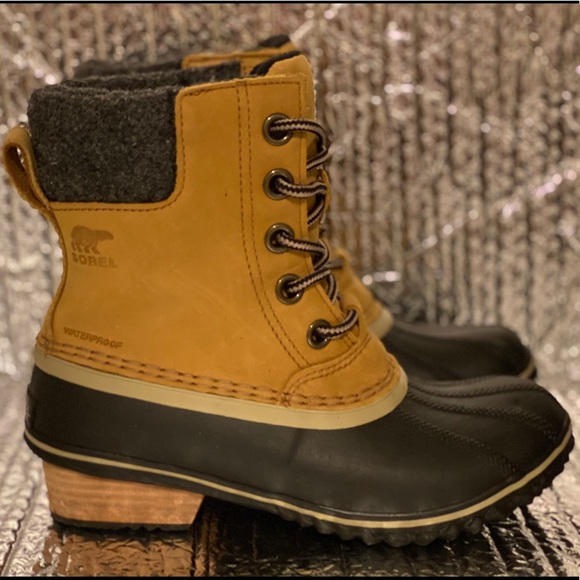 Sorel Shoes - Sorel Slimpack II Lace Waterproof Leather Winter